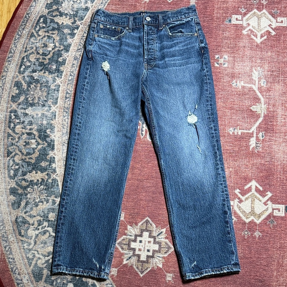 GAP High Rise Cheeky Straight Jeans Size 28*